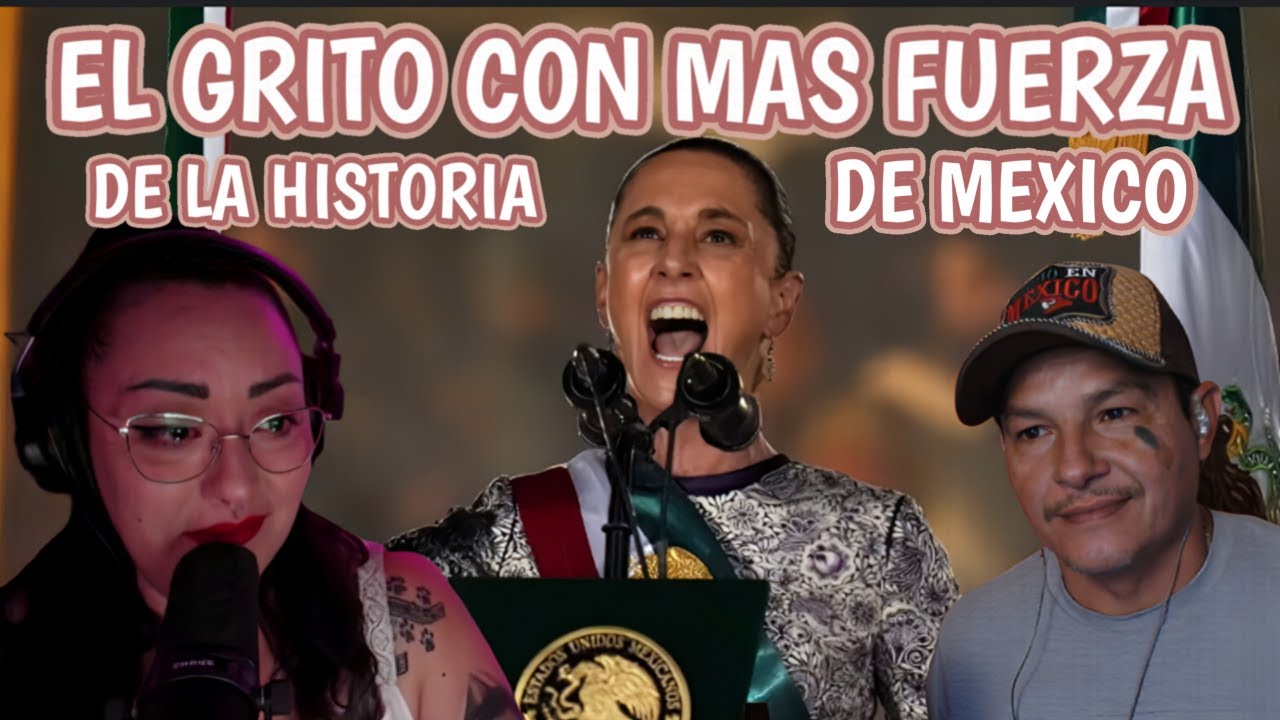 LO NUNCA VISTO🚨A LA PRESIDENTA CLAUDIA SHEINBAUM SE LE QUIEBRA LA VOZ EN EL GRITO DE INDEPENDENCIA