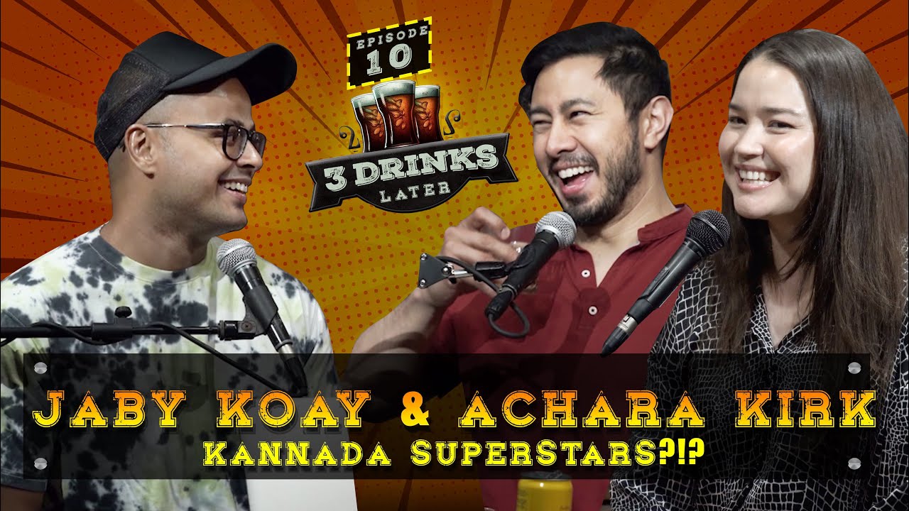 Jaby Koay & Achara React to INDIA | 3 Drinks Later Ep. 10 | @Achara  & @CineDesi |