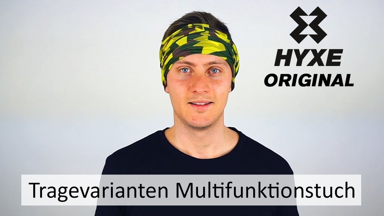 HYXE Original | Multifunktionstuch | Anwendungen & Tragevarianten und Bindetechniken