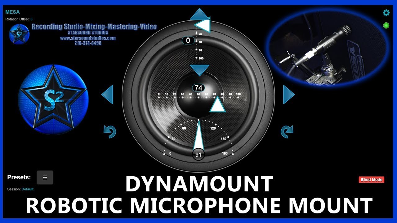 (Dynamount Remote Robotic Mic Mount) 4K | Recording A Guitar Amp⭐✅