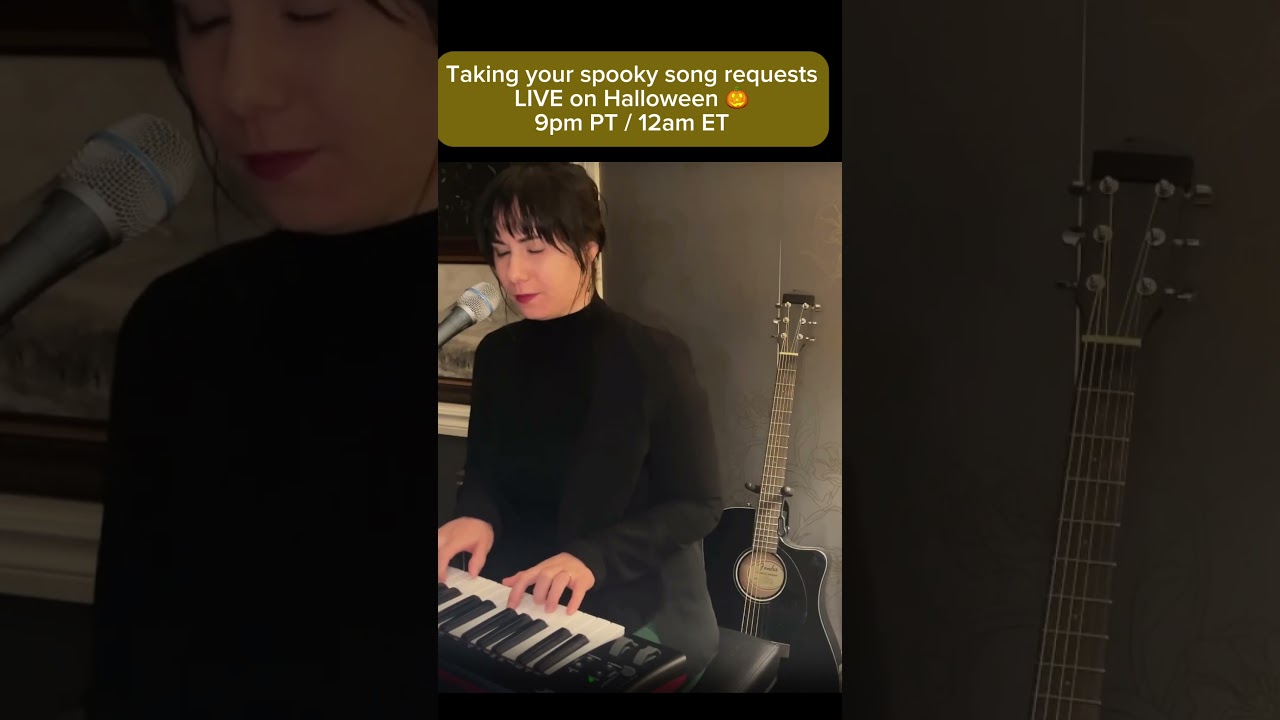 Spooky Piano Vibes 🎃 Send your song requests and join me LIVE on Halloween!