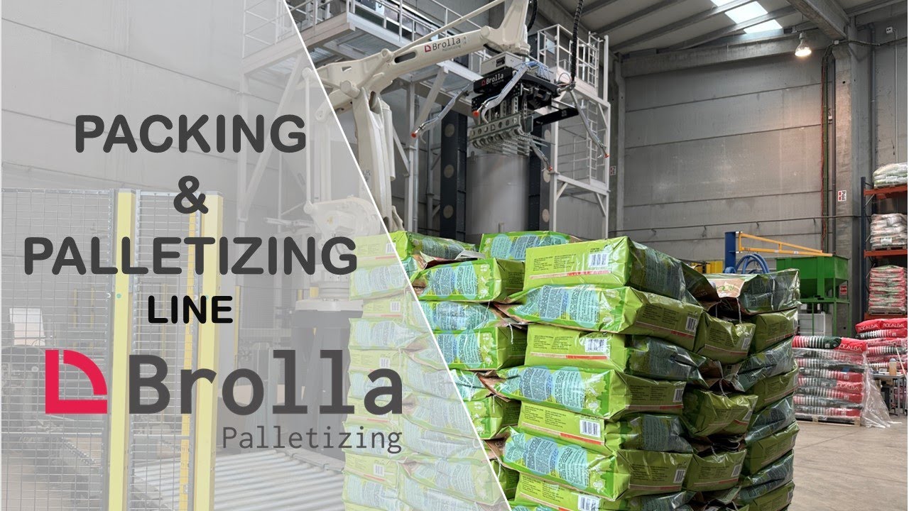 Packing and Palletizing Line - Brolla