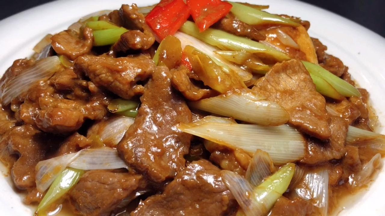 廚師長教你「蔥爆羊肉」的家常做法，步驟詳細，蔥香濃郁嫩而不羶【留意美食】#蔥爆羊肉 #羊肉 #羊肉料理