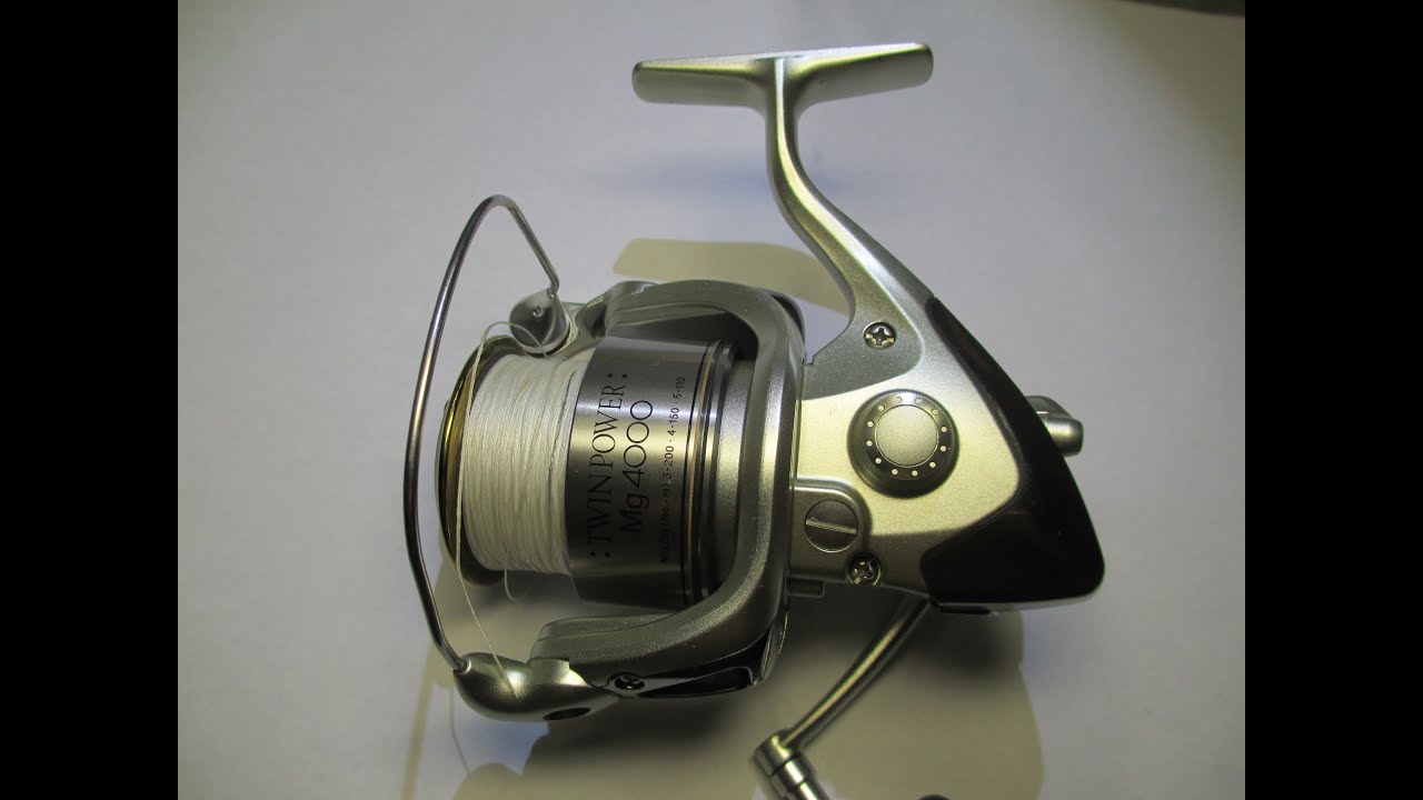 Безынерционная катушка SHIMANO TWIN POWER  Mg 4000 обзор+взгляд изнутри+ ТО