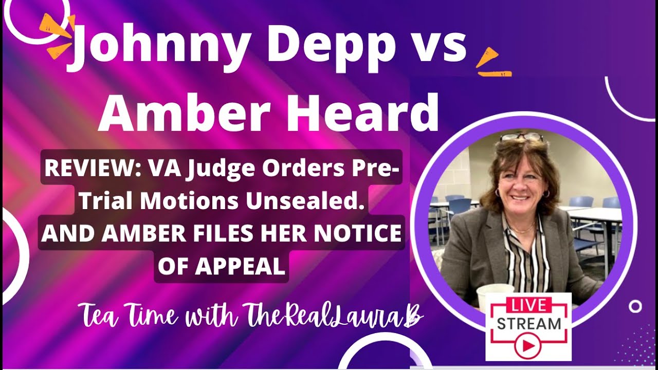 Depp v Heard What Are the Documents the Judge Unsealed