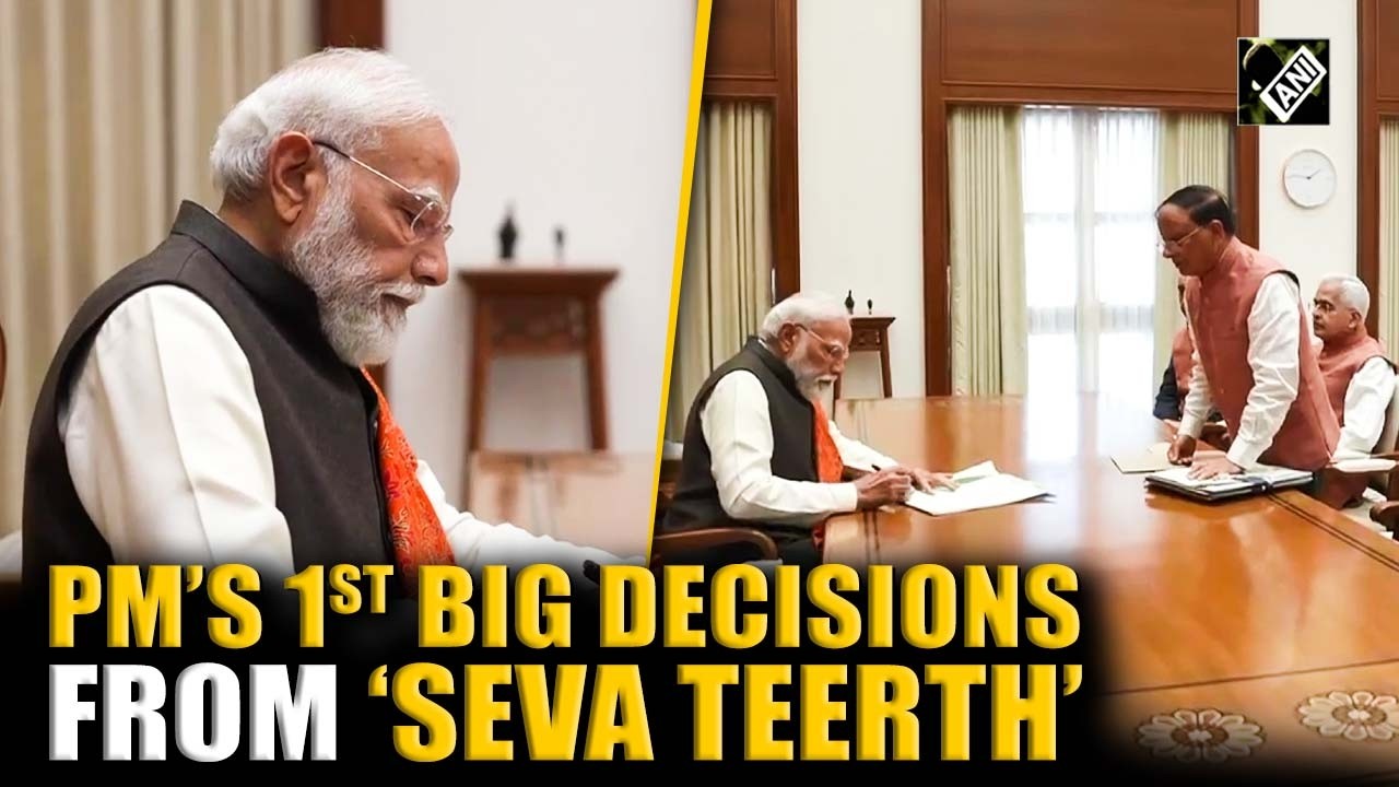 Here are the first BIG reform decisions taken by PM Modi on Day 1 of New PMO ' Seva Teerth'