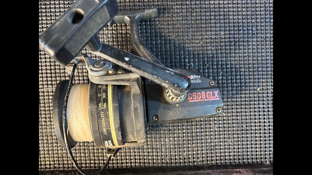 ABU Garcia C508GLX -- Service and Lubrication -- Young Martin's Reels