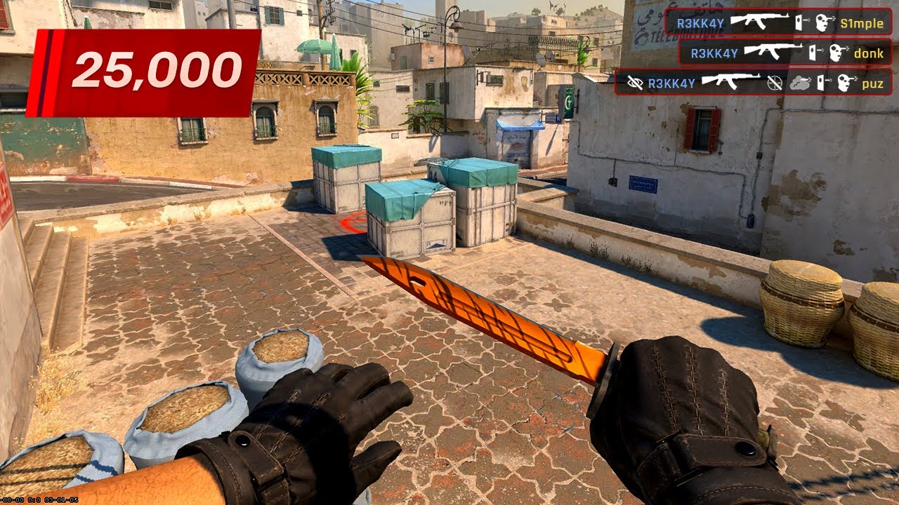 Crazy Game Su Dust2 in Premier | Road 25k | CS2ITA