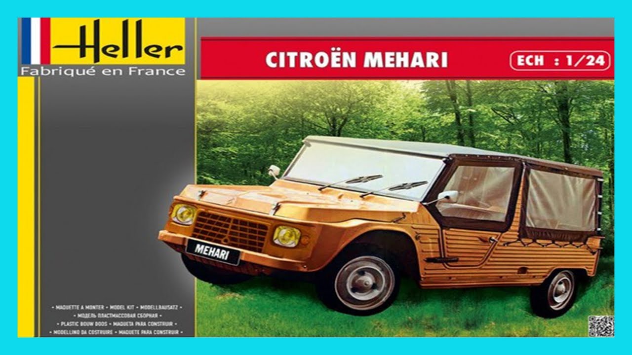 Let's Build A Thing: Heller Citroën Mehari 1:24