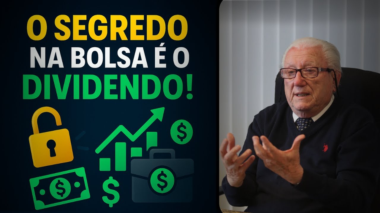 BARSI REVELA O SEGREDO DA BOLSA: NÃO MIRE NA COMPRA E VENDA DE AÇÃO, MIRE NO DIVIDENDO!