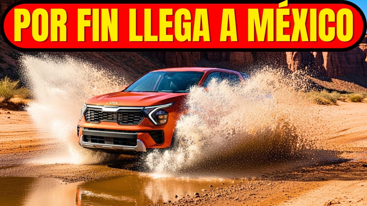 🚨 ¡Ya está en las calles! La nueva Kia Sportage Pick Up