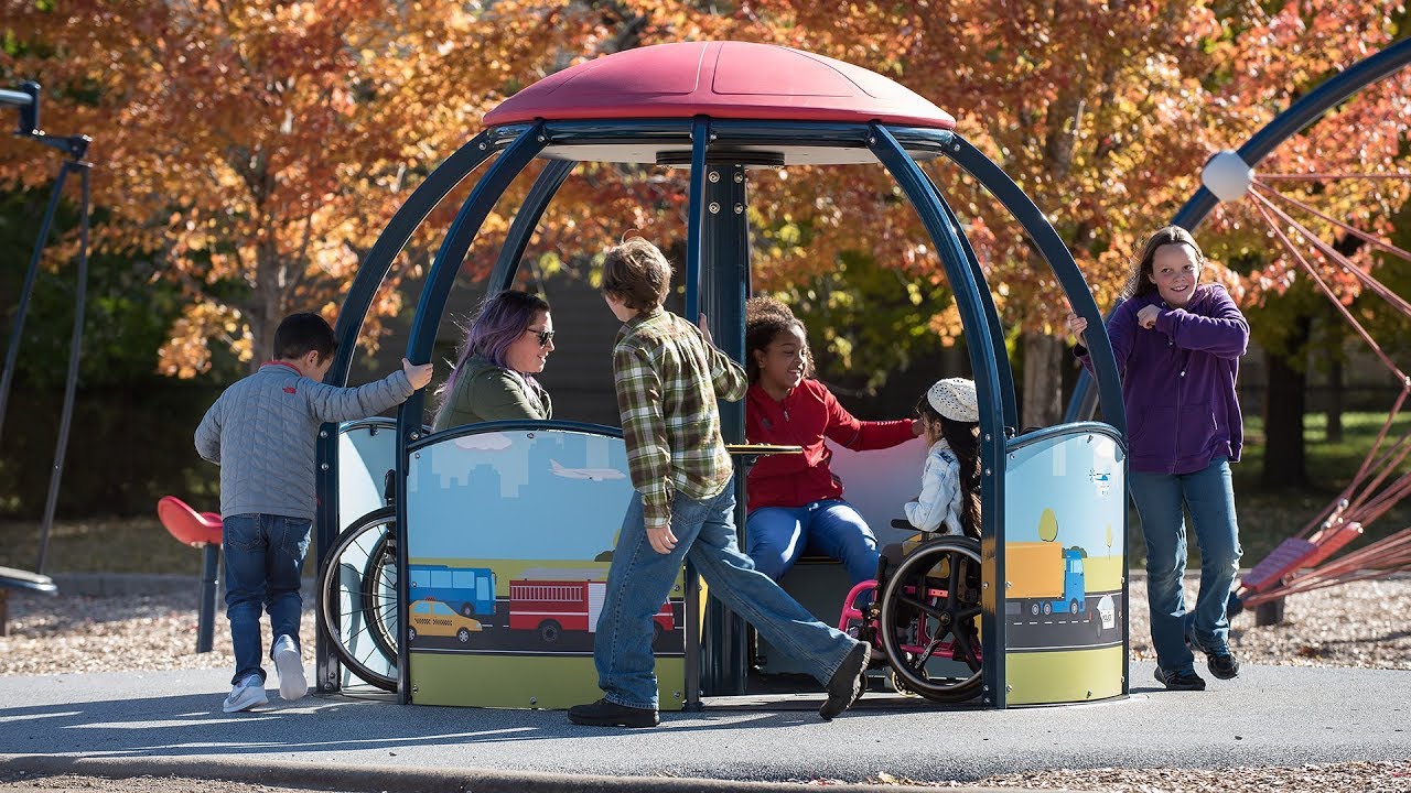 We-Go-Round&reg; - Intro - Freestanding Play - Landscape Structures