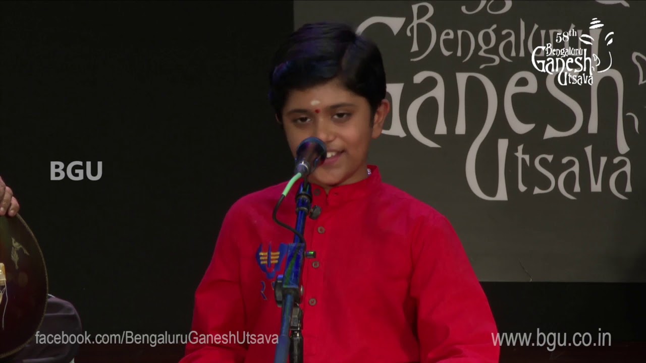HARIYA NENEYIRO in Raaga Revathi | Rahul Vellal |58th Bengaluru Ganesh Utsava 2020