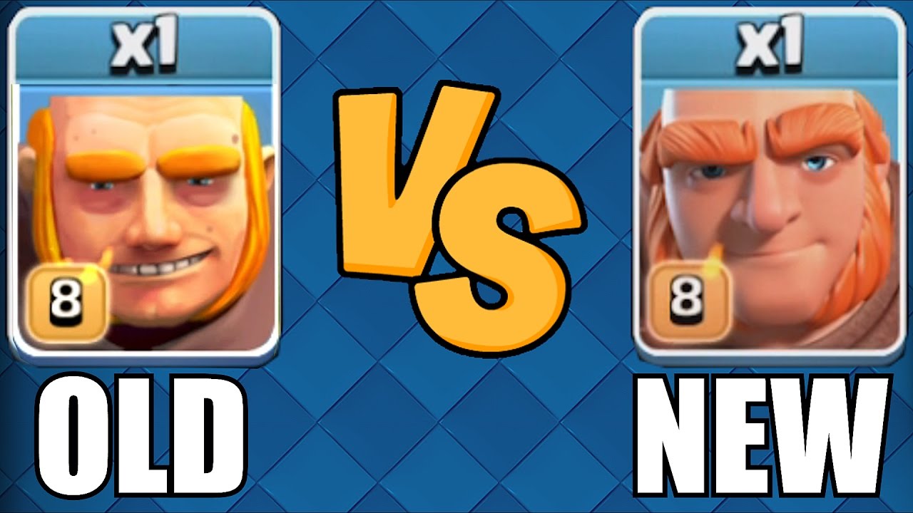 THIS LOOKS STUPID🔸NEW AND OLD GIANT COMP🔸Clash Of Clans