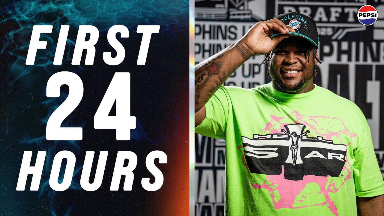 Kenneth Grant's first 24 hours as a Miami Dolphin | 2025 NFL Draft