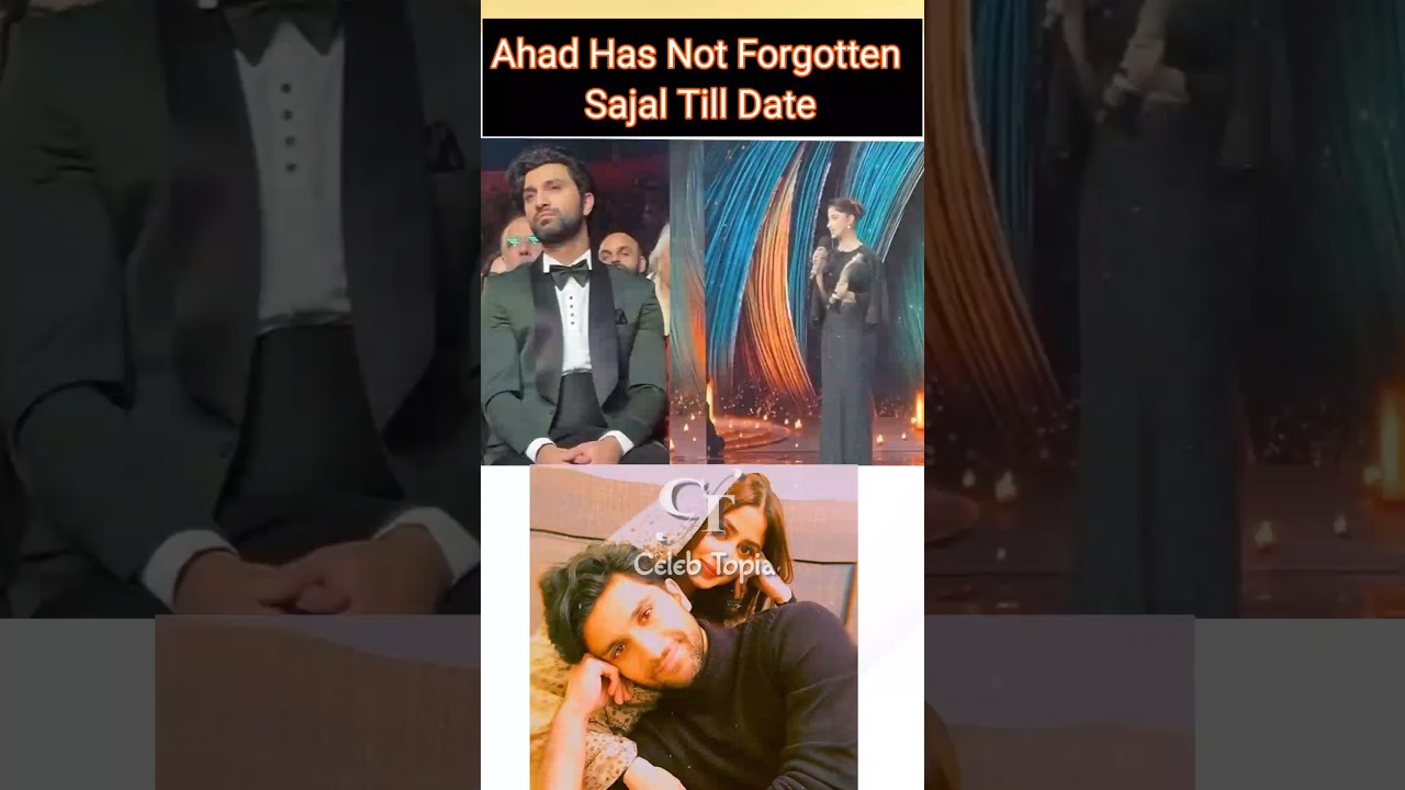 Ahad Raza Mir And Sajal Aly At 10th Hum Awards 2025 #shorts #viralvideo #humtvawards #today