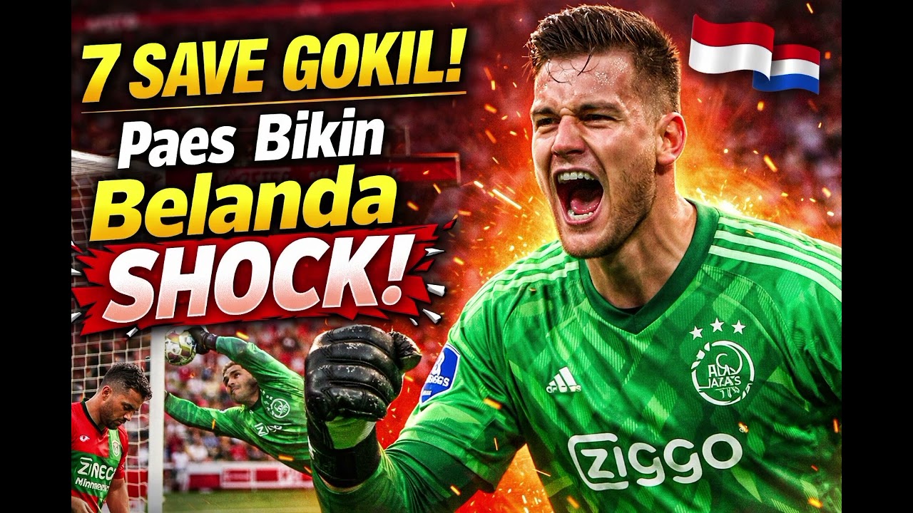 “7 SAVE GOKIL! Paes Bikin Belanda Shock!”#martenpaes#ajax#garudamendunia#timnasindonesia  
