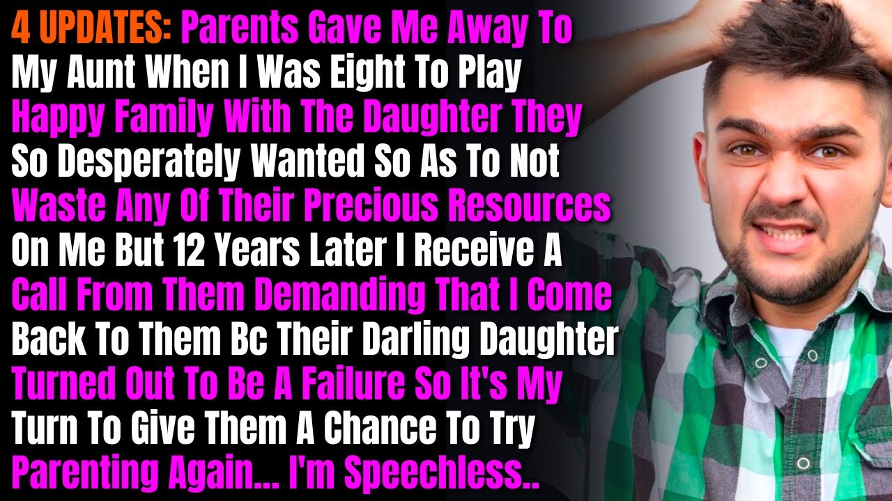 4 UPDATES: Parents Gave Me Away To My Aunt When I Was Eight To Play Happy Family With The Daughter