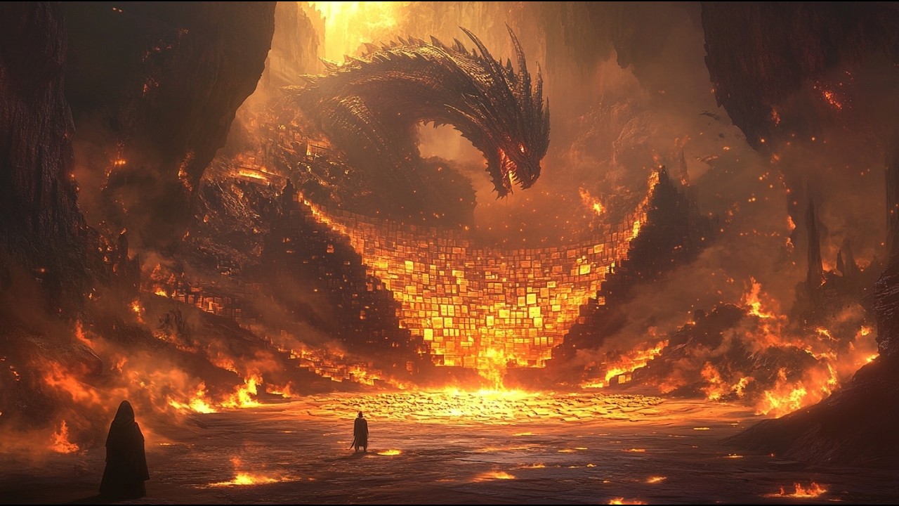 The Dragon’s Archive – Epic Fantasy Music for Deep Focus and Writing (1.5 Hours)