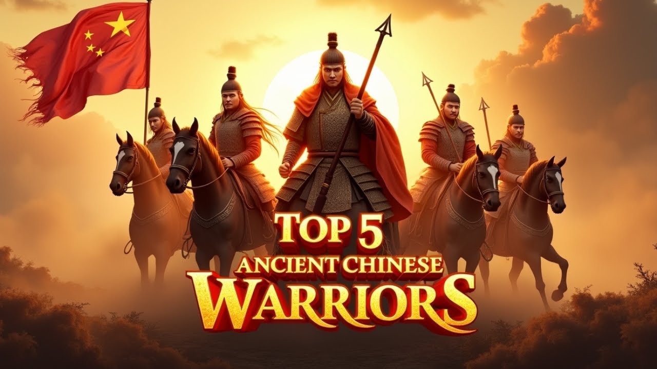 Top 5 Greatest Warriors of Ancient China | Legendary Fighters from History