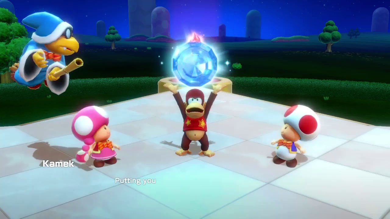 Super Mario Party - Getting the blue Gem of Love (Nintendo Switch)