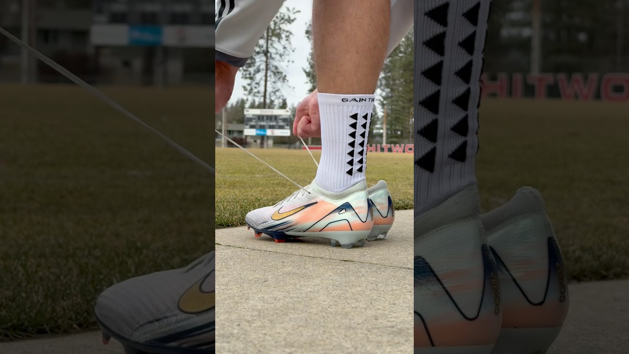 ASMR in Nike Mercurial Vapor 16 ⚽️🎧 #asmr #soccer