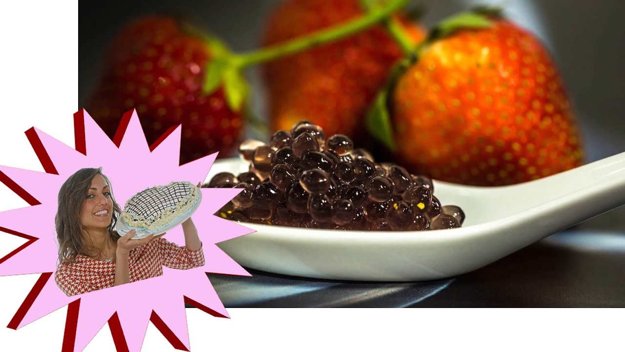 Caviale di Fragola - Sferificazione Molecolare
