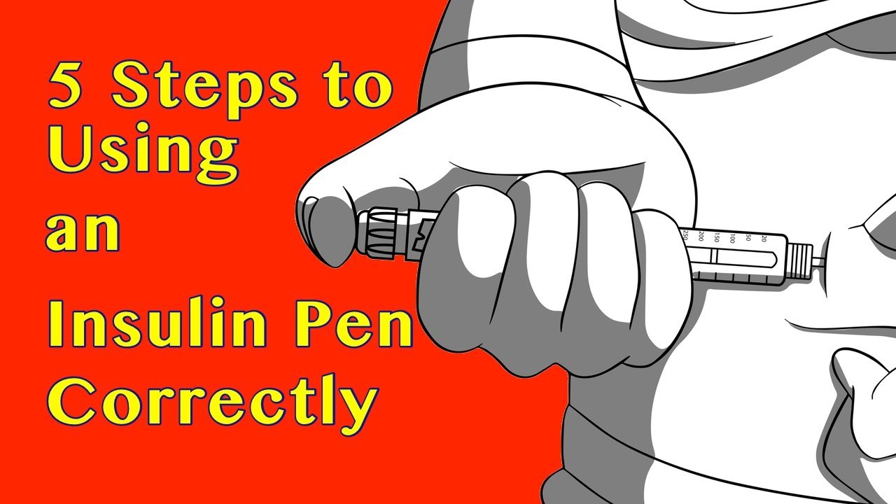5 Steps to Using An Insulin Pen Correctly