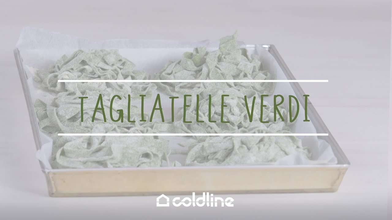 Tagliatelle verdi fatte in casa? Con l'abbattitore LIFE diventano anche a lunga conservazione