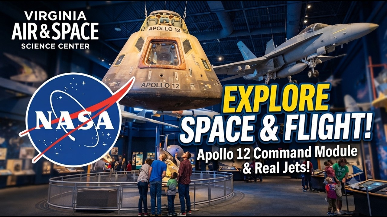 Virginia Air and Space Center - Exploring Hampton Virginia's Secret NASA Connection