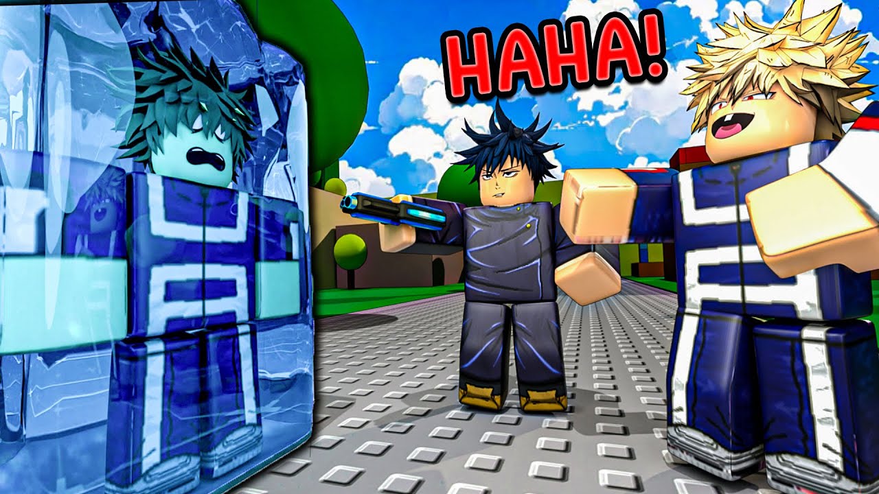 JJK vs MHA Voice Actors BATTLE in Roblox!