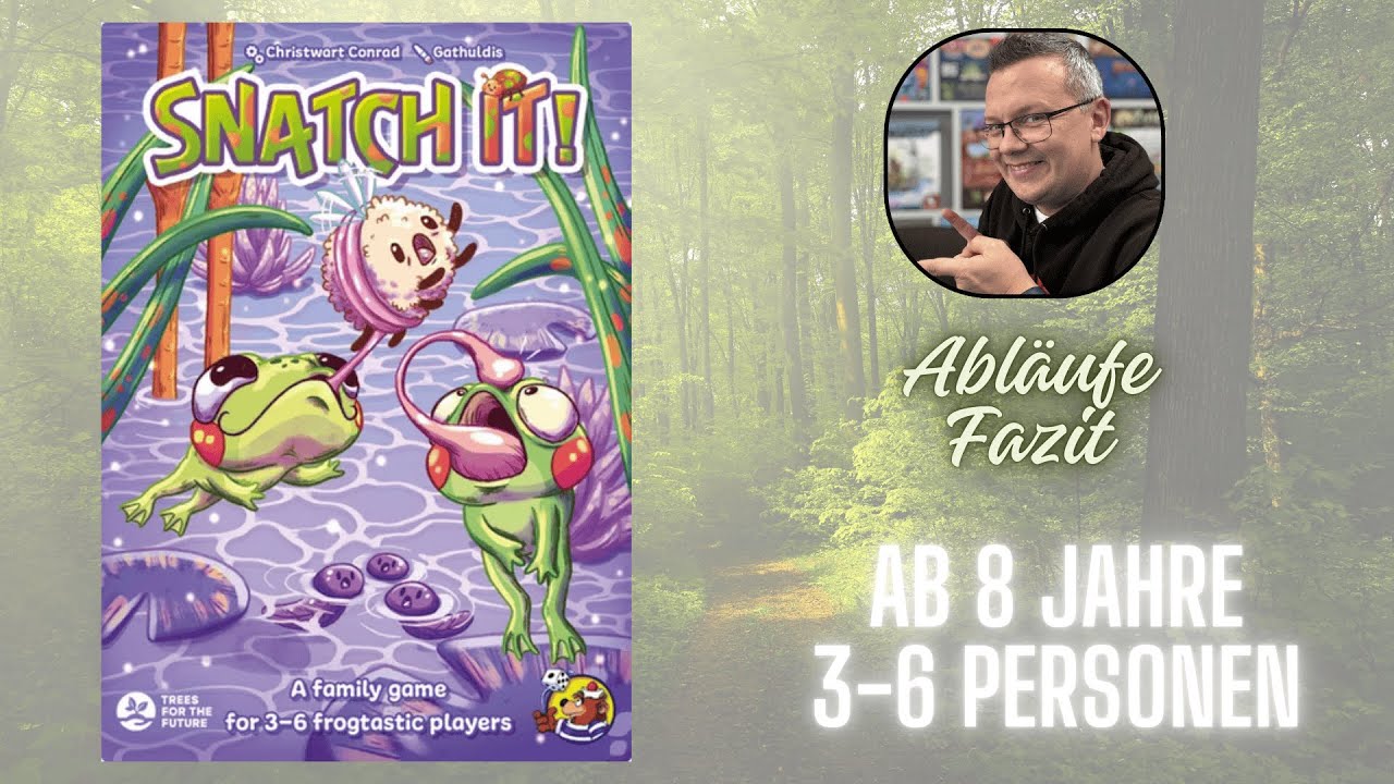 Snatch it (Heidelbär Games) - verrückts Fang- bzw. Kartenspiel