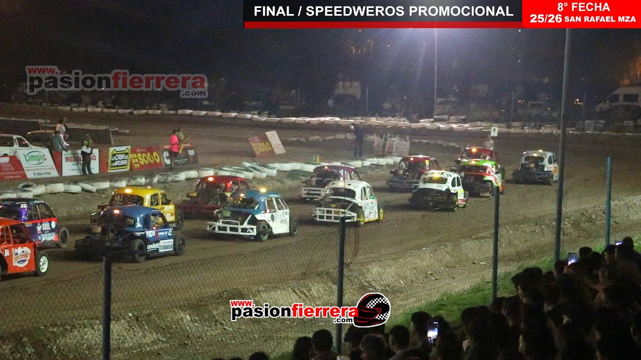 25/26- Fecha 8 - PROMOCIONAL SPEEDWEROS  Series y finales Speedway San Rafael
