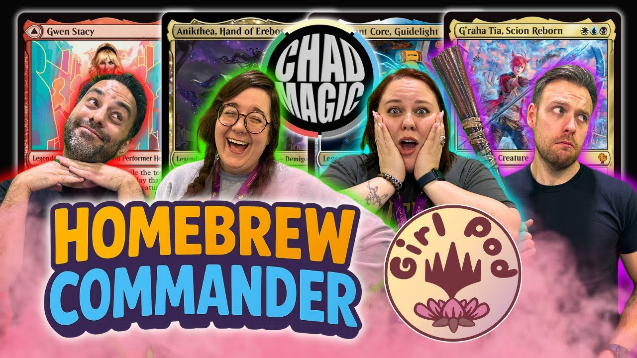 HILARIOUS EDH with Girlpod!! | Gwen Stacy v Mendicant Core v Anikthea v G'raha Tia