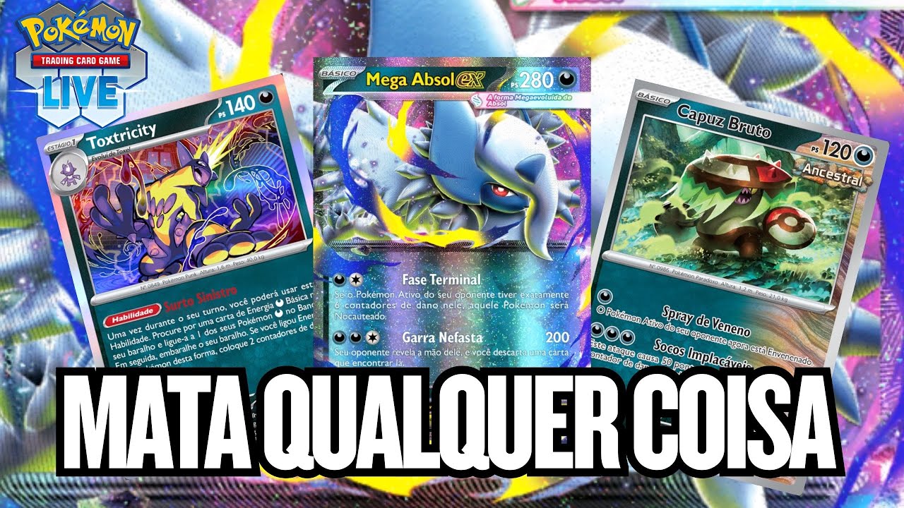 Deck Dark Box - dano absurdo | Pokemon Tcg Live |