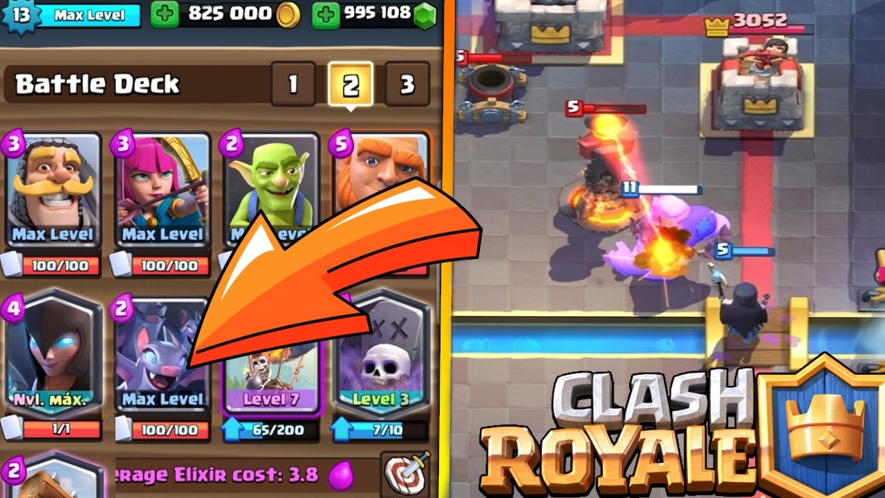 COMO PROBAR LA BRUJA NOCTURNA!!! | Clash Royale | Rubinho vlc