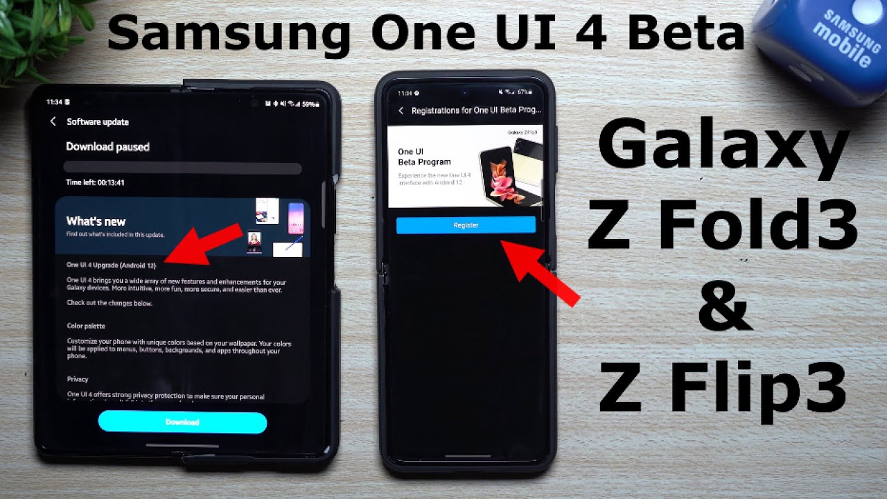 Galaxy Z Fold3 & Z Flip3 - One UI 4 w/Android 12 Beta! Here's How To Sign Up