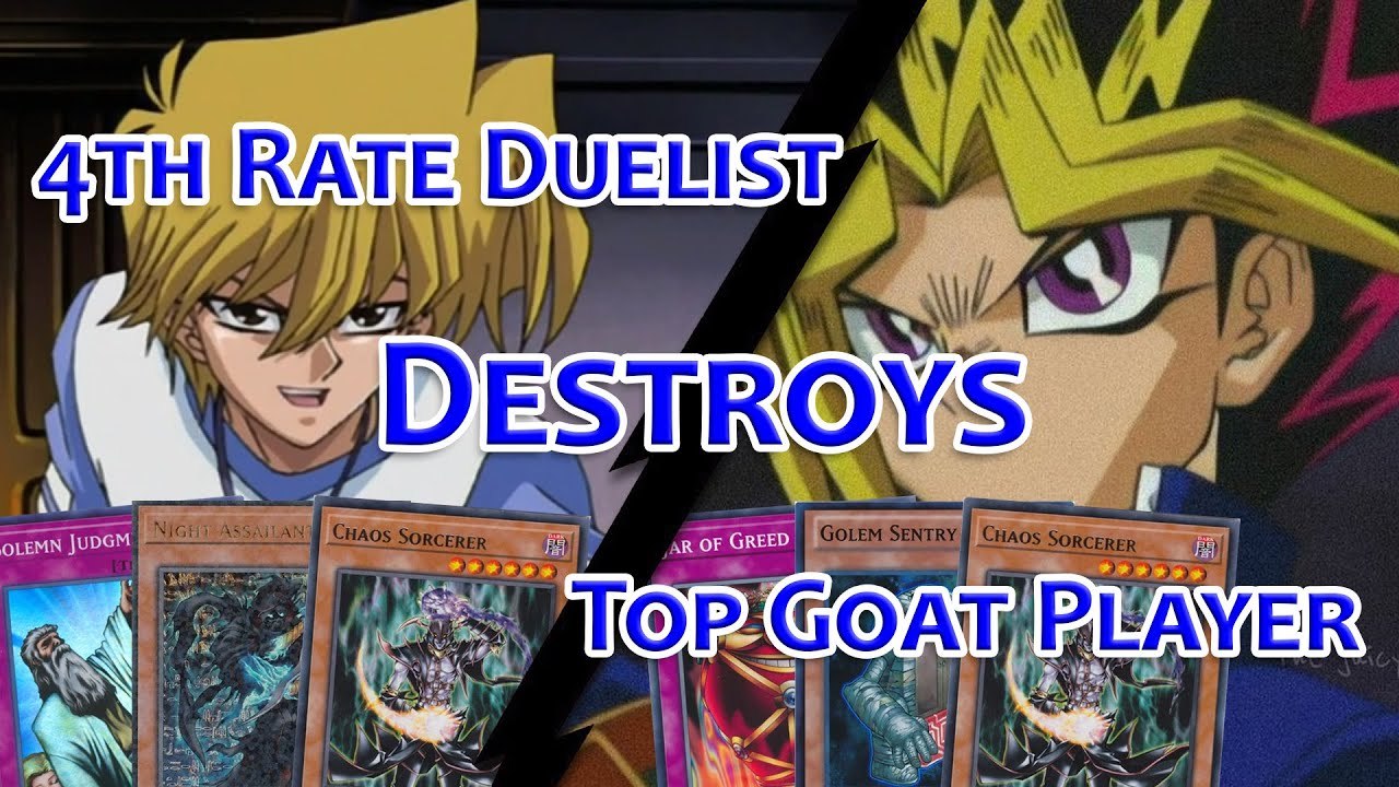Goat Format Noob Upsets Top25 Ranked Duelist!