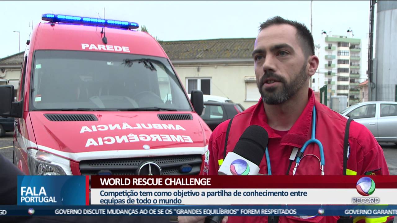 Fala Portugal - Bombeiros da parede vão representar Portugal no Brasil
