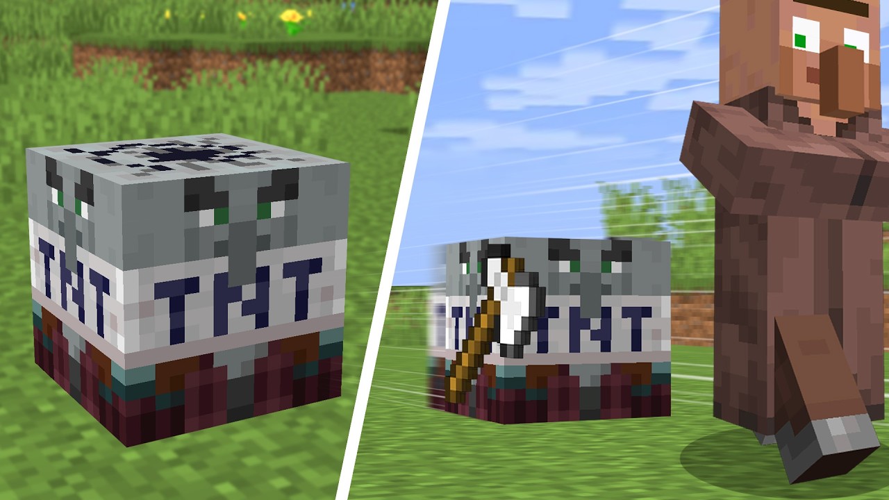 What If Minecraft Mobs Used TNT?