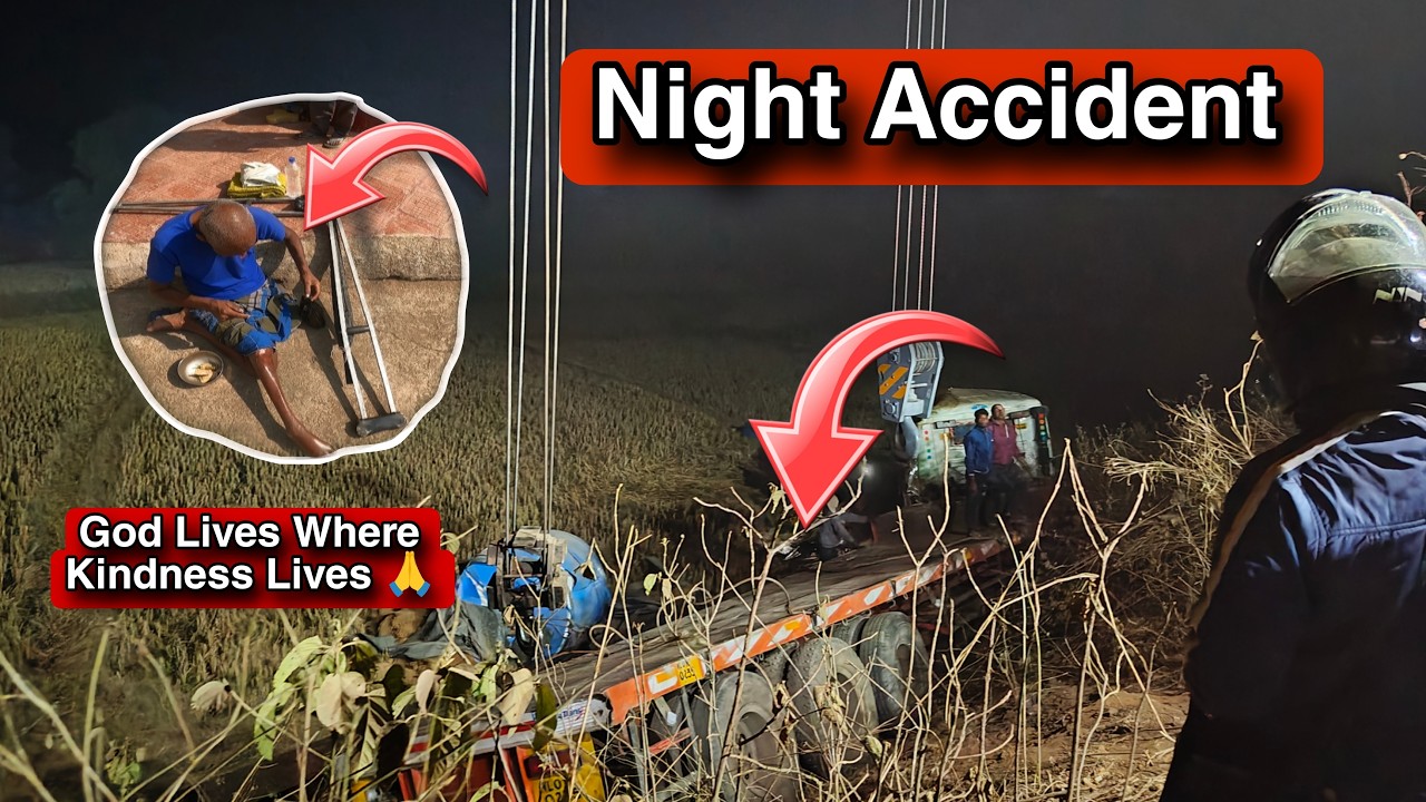God Lives Where Kindness /Rasta Night Accident 😨