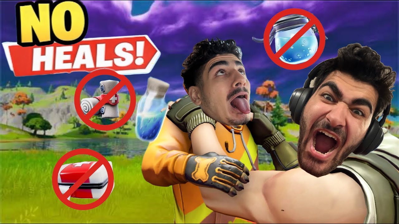 FORTNITE NO HEALS CHALLENGE!!!