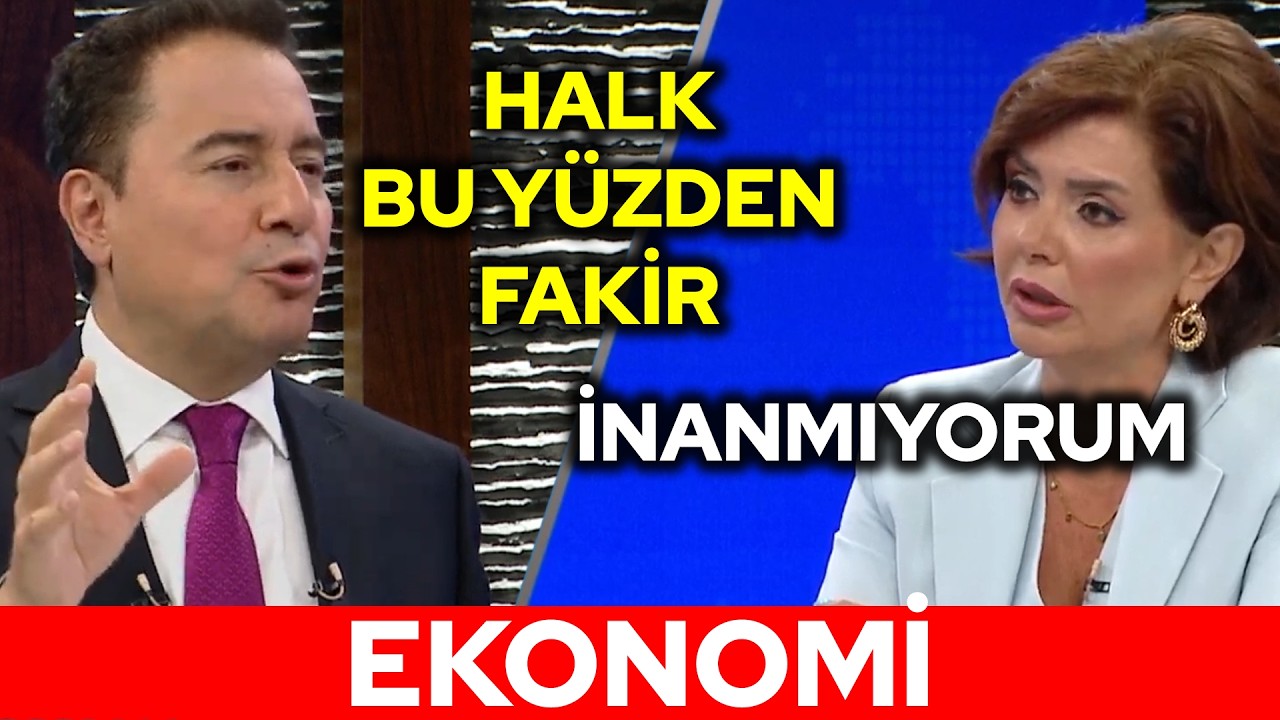 Ali Babacan halkın %99'unu yoksullaştıran gizli oyunu anlattı. Özlem Gürses kulaklarına inanamadı.