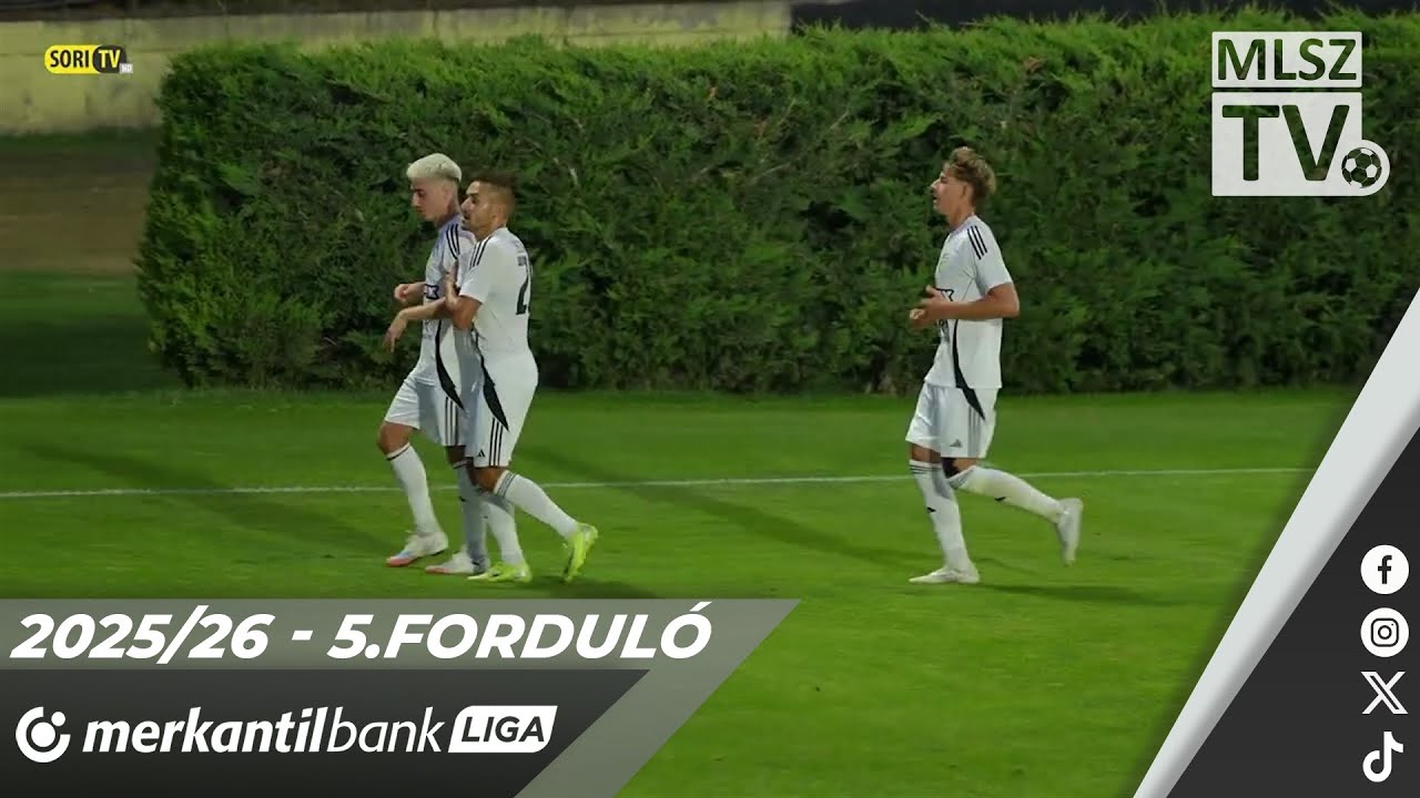 Soroksár SC - Mezőkövesd Zsóry FC | 1-5 (0-1) | Merkantil Bank Liga NB II. | 5. forduló