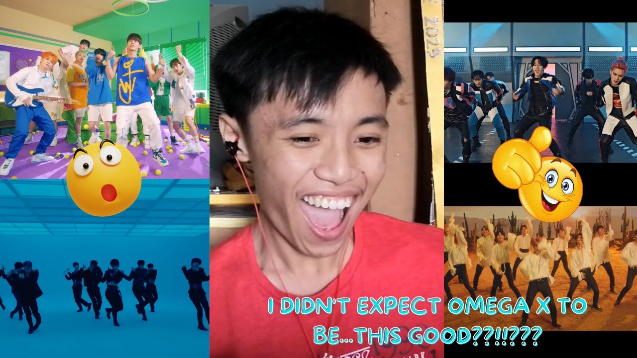 FIRST TIME REACTION MARATHON TO OMEGA X!!! [PLAY DUMB, LOVE ME LIKE, WHAT'S GOIN' ON, & VAMOS]