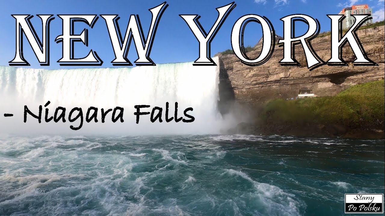 🇵🇱🇺🇸 #40 🌎🛥️ Wodospad Niagara widziany z poziomu rzeki Niagara. Do tego bar Anchor i Eternal Flame
