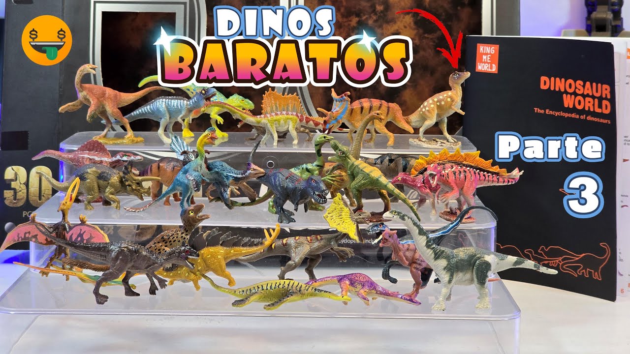 Jurassic Dinosaurios BUENOS, BONITOS y BARATOS Parte 3! Reseña Increíble!!