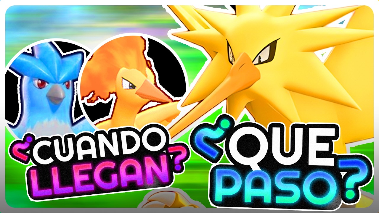 ¿CUANDO LLEGAN LAS AVES LEGENDARIAS a Pokemon Unite?