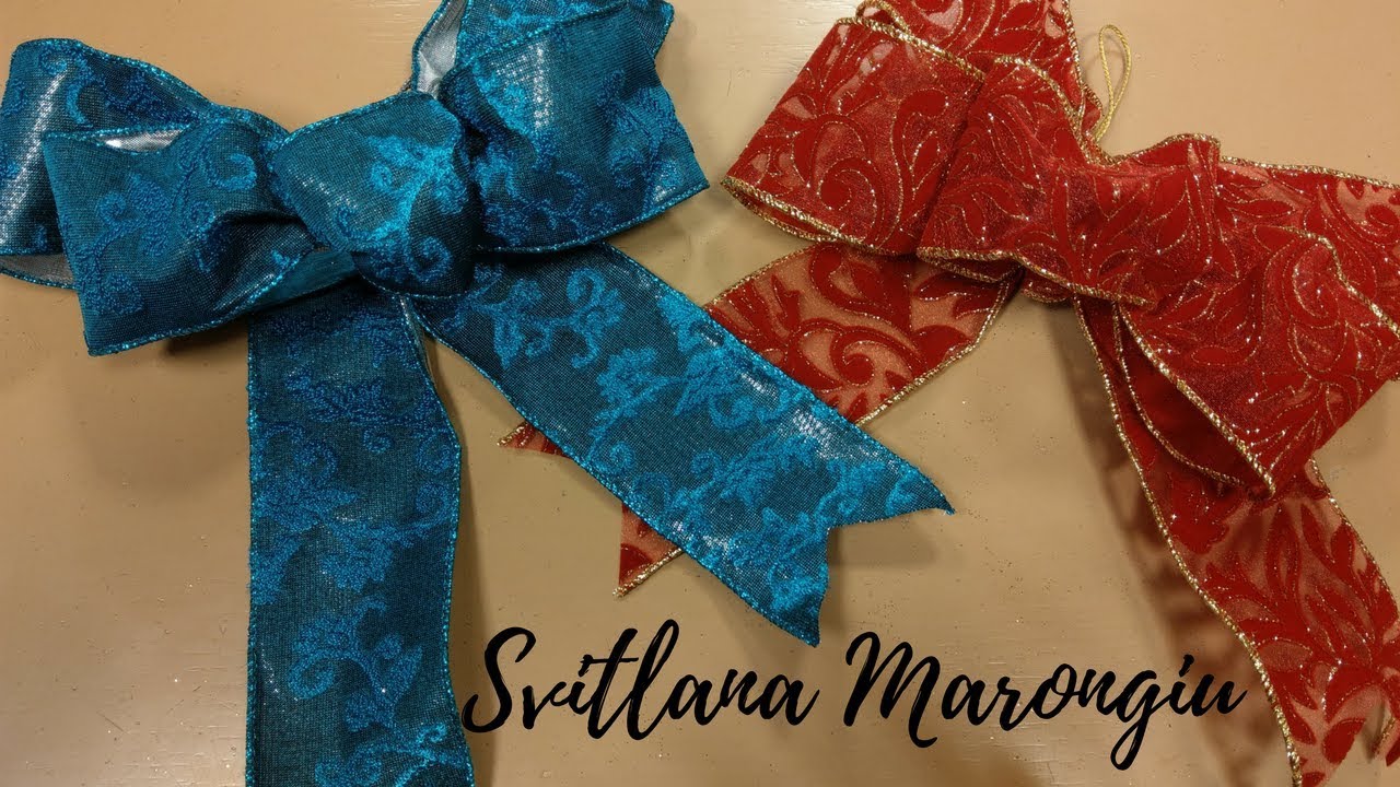Come fare i fiocchi decorativi con i nastri