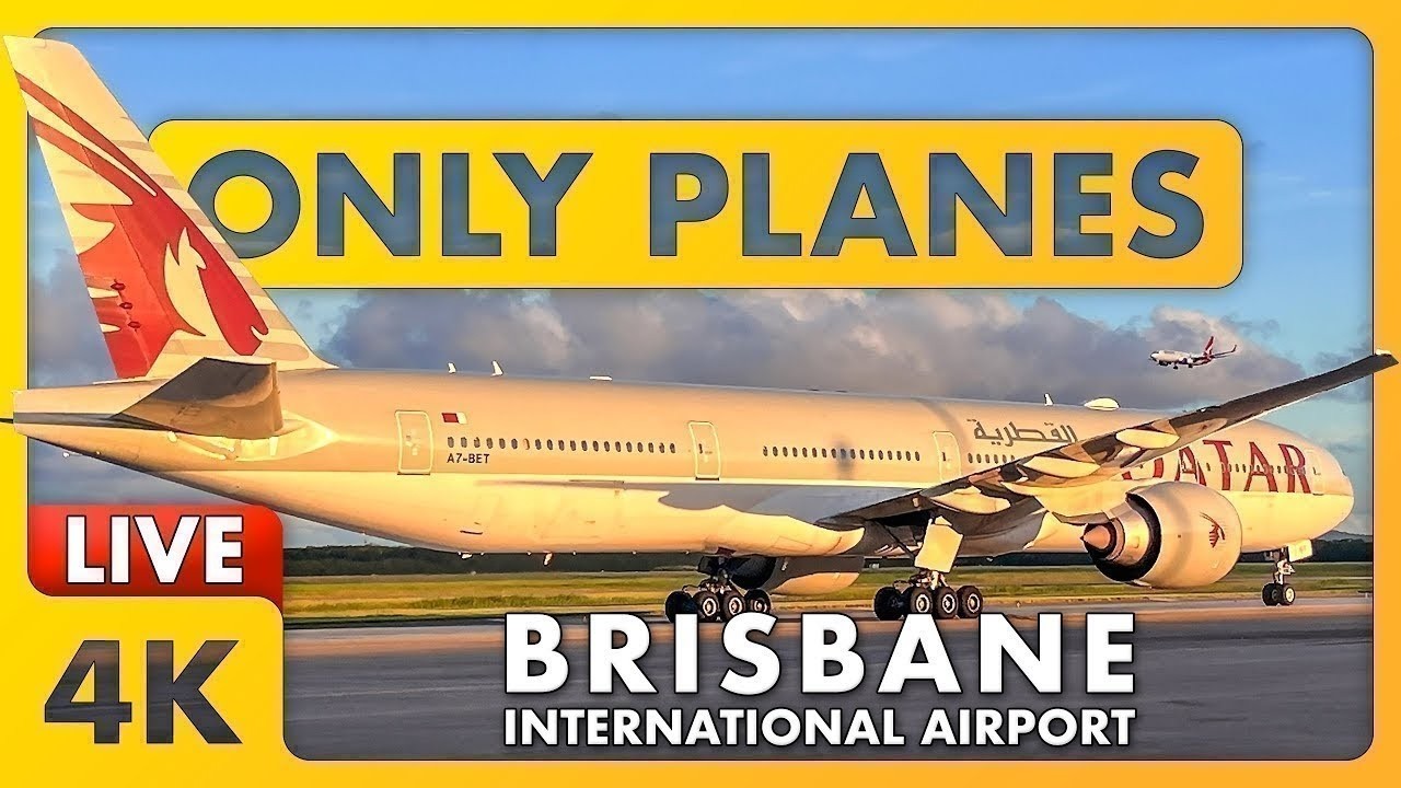 🔴 Friday NIGHT Plane Spotting @ Brisbane Airport w/ James & Matty + ATC ✈️